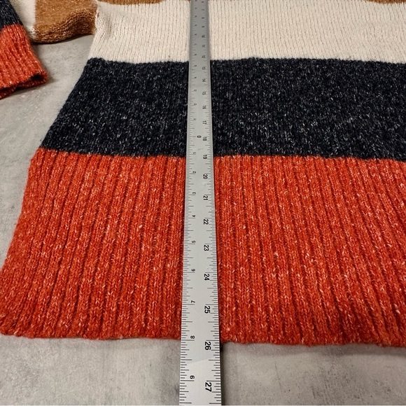Madewell Sweater Women’s XS Striped Baxter Tunic Alpaca‎ Blend Cozy Soft - Picture 10 of 12
